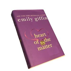 Heart of the Matter by Emily Giffin First Edition Hardcover Book Fiction